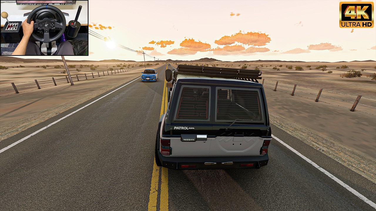 Nissan Patrol GQ Y62 - Realistic POV Driving in 4K | T300 GT | BeamNG.drive