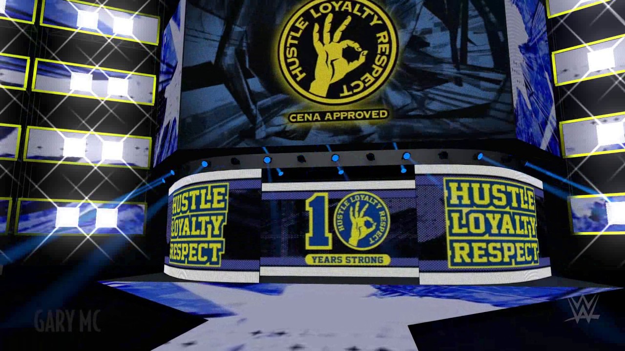 WWE SmackDown Live - John Cena Entrance Animation