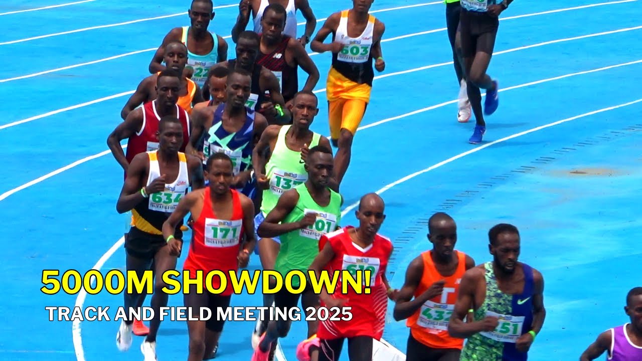 Men's 5000m Final || AK Track and Field Meeting 2025