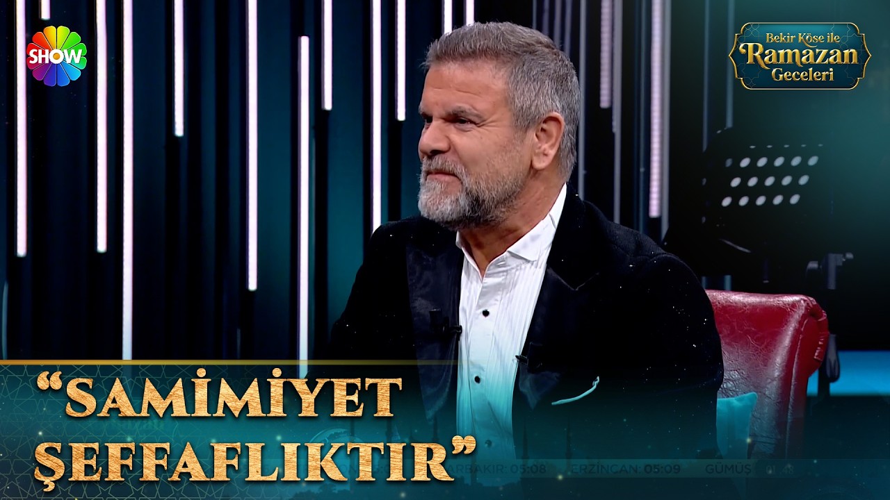 Samimiyet denilince Sami Çelik'in aklına ilk ne geliyor? | Bekir Köse İle Ramazan Geceleri 22. Bölüm