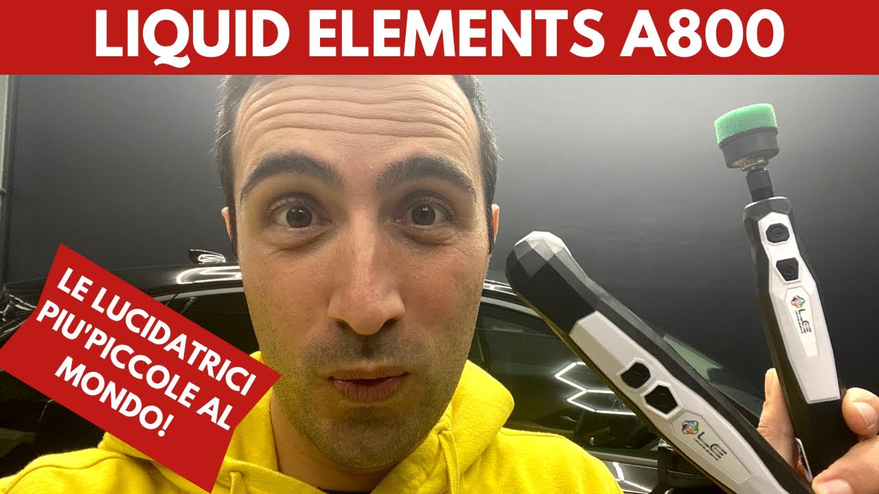 Recensione Mini Lucidatrici a Batteria Liquid Elements A800