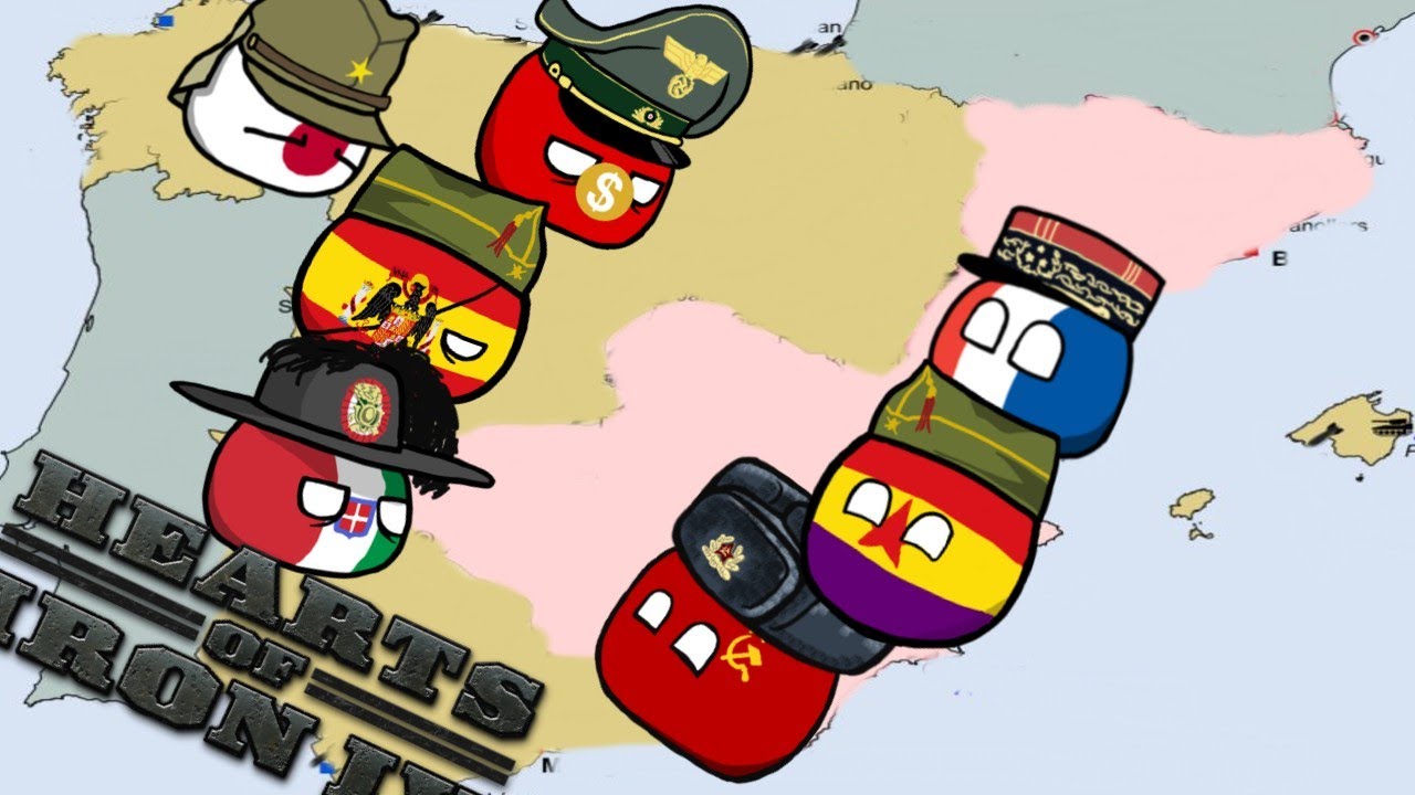The Worst Spanish Civil War Ever - Hoi4 MP In A Nutshell