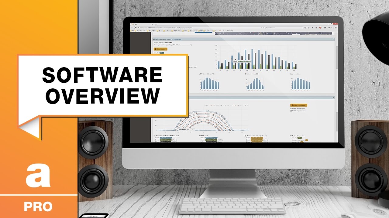 archelios Pro - Photovoltaic planning software overview