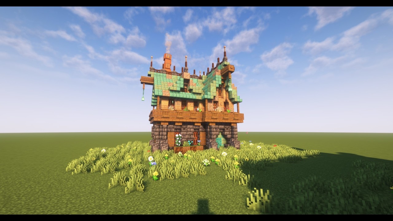 Minecraft Copper House Tutorial