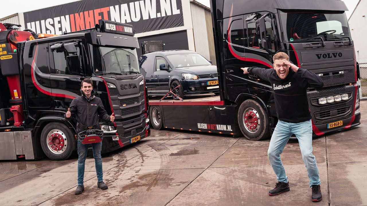 Hijsen in het nauw met Scania R500 en pech onderweg met vlogmobiel! 😱