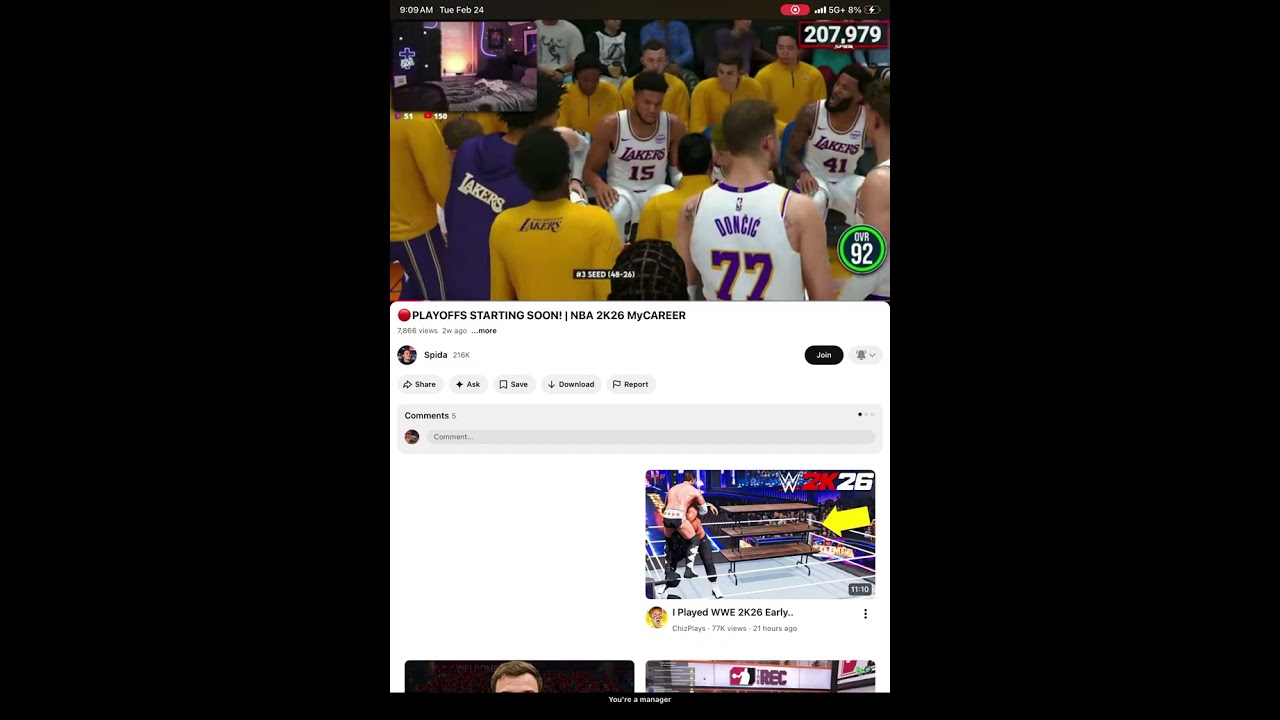 Spida’s Live Stream