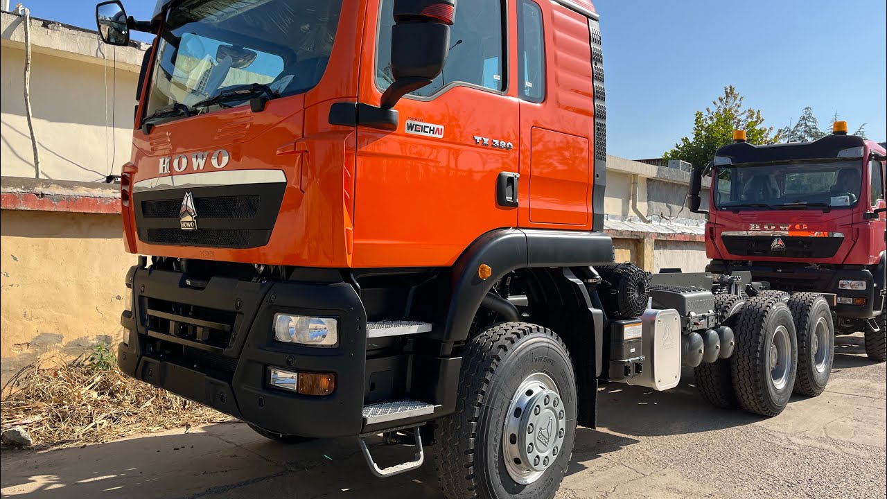 Sinotruk 380hp Howo TX 6x4 Dump truck price with mine truck tyre