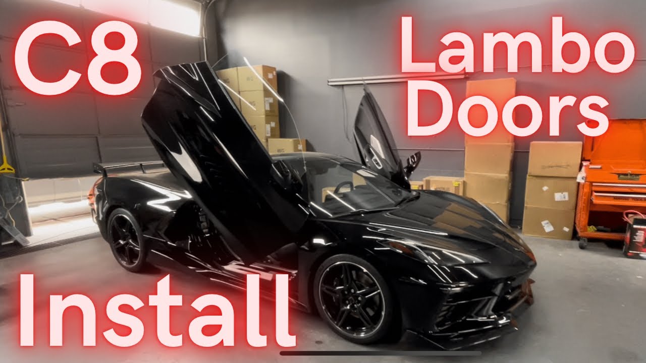C8 Corvette lambo door install. Why us?