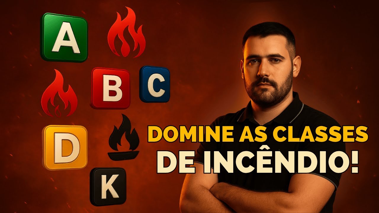 Como dominar todas as CLASSES DE INCÊNDIO?