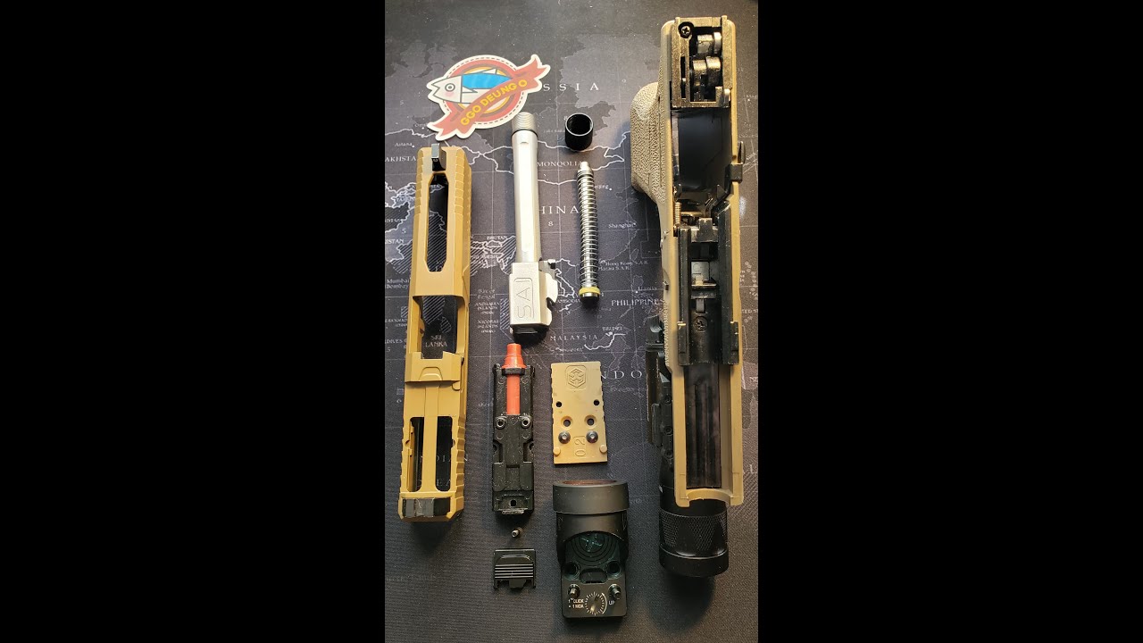 Airsoft Toy Armorer Works (AW custom) VX7 long term slide teardown review