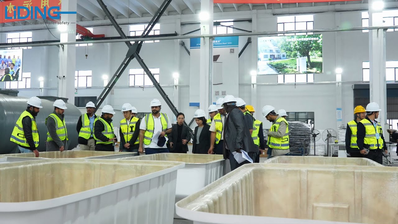 Beyond Inspection: A Look Inside LiDing's Water Treatment Excellence | Middle East Client Tour