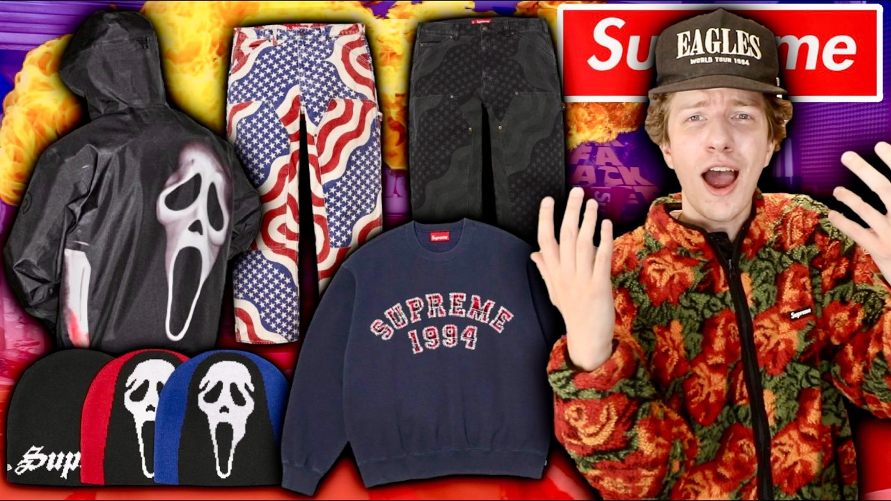Supreme продолжает устраивать СУМАСШЕДШИЕ релизы! (5-я неделя, лучшие товары на вторичном рынке)