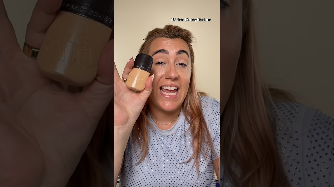 URBAN DECAY&rsquo;S POWERFUL FACE BOND FOUNDATION #makeupshorts #foundation #urbandecay