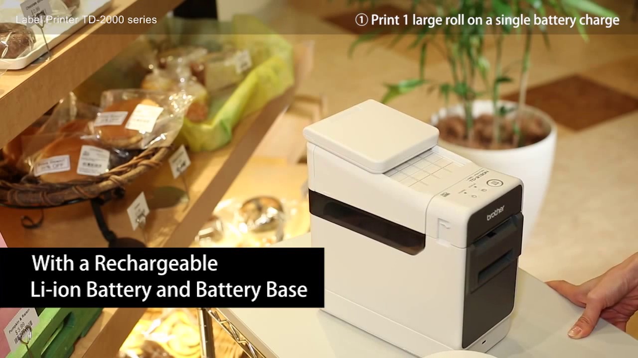 Brother TD-2120N Label Printer Applications Smartphones & Tablets