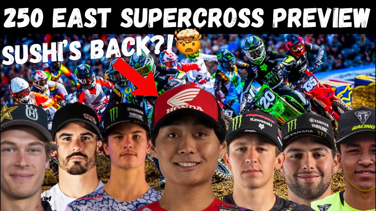 Jo Shimoda is IN for Supercross!! Who Is Racing the 250 SX East Region Championship? 