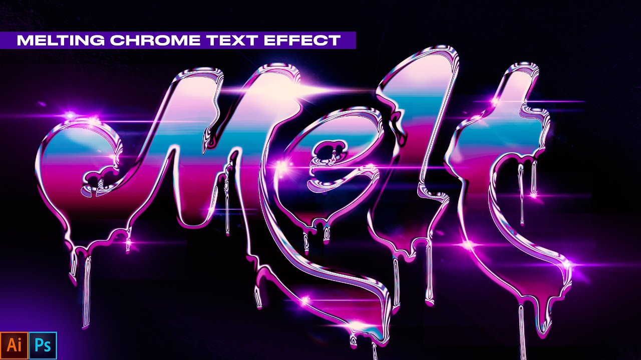 CHROME TEXT EFFECT | PHOTOSHOP TUTORIAL