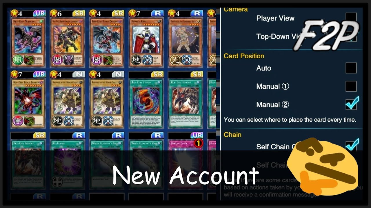 Do these things IMMEDIATELY! F2P New Account Playthrough #1  [Yu-Gi-Oh! Duel Links]