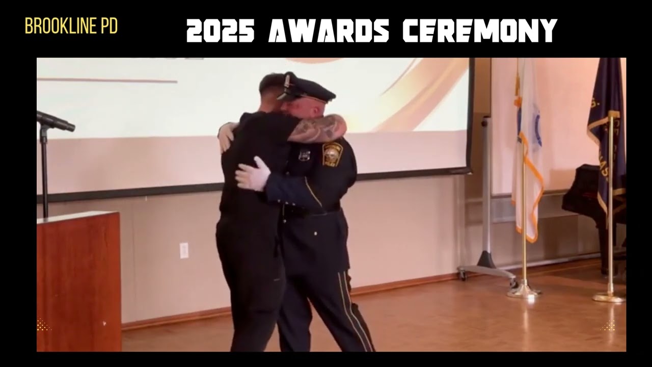2025 Brookline Police Department Awards Ceremony