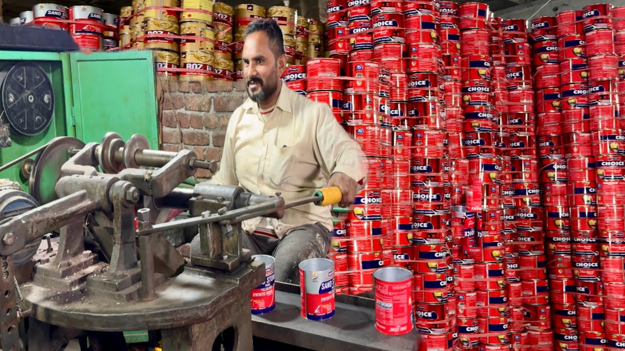 Crafting Durable Paint Canister Boxes from Metal Sheets: A Journey of Precision and Quality