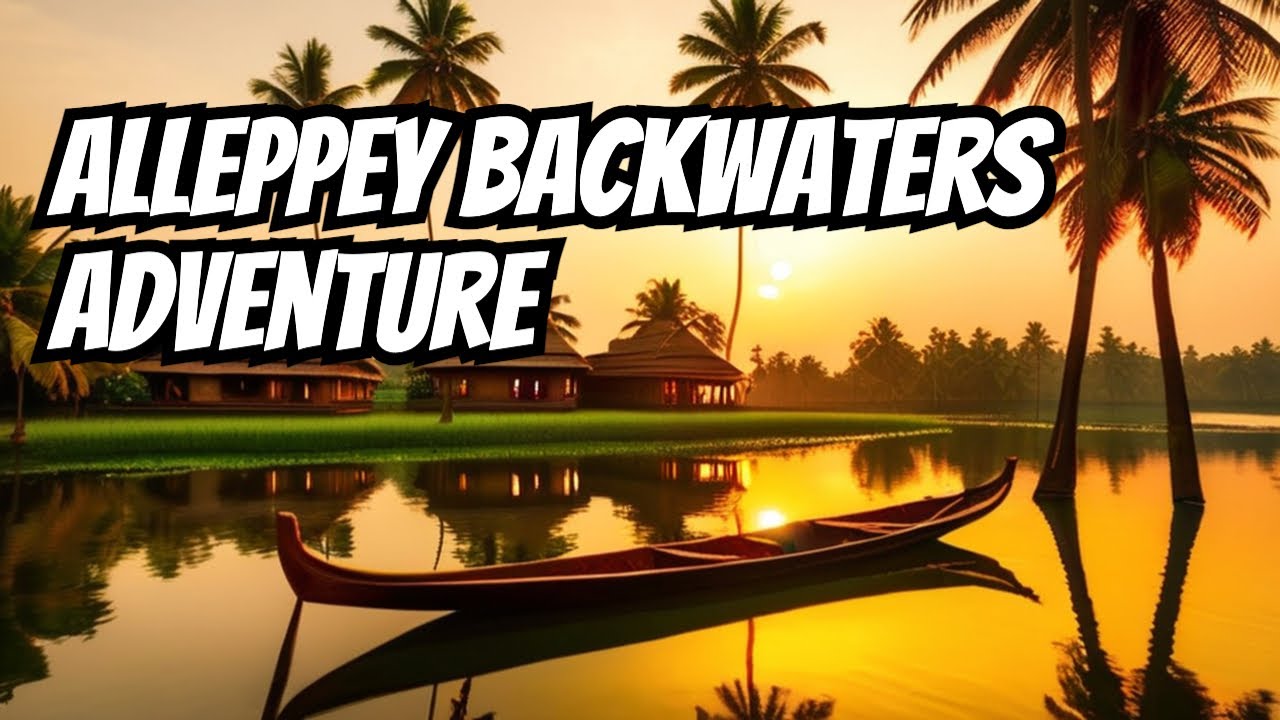 I tried boating 🛶 Shikara at Backwaters of India Alleppey Backwaters Kerala 4k