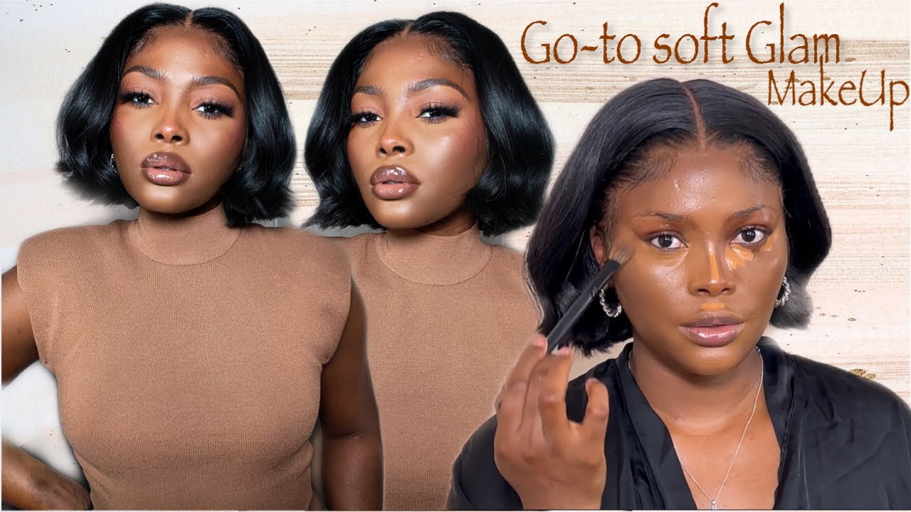 DETAILED! STEP-by-STEP GO-TO SOFT GLAM MAKEUP TUTORIAL FOR WOC