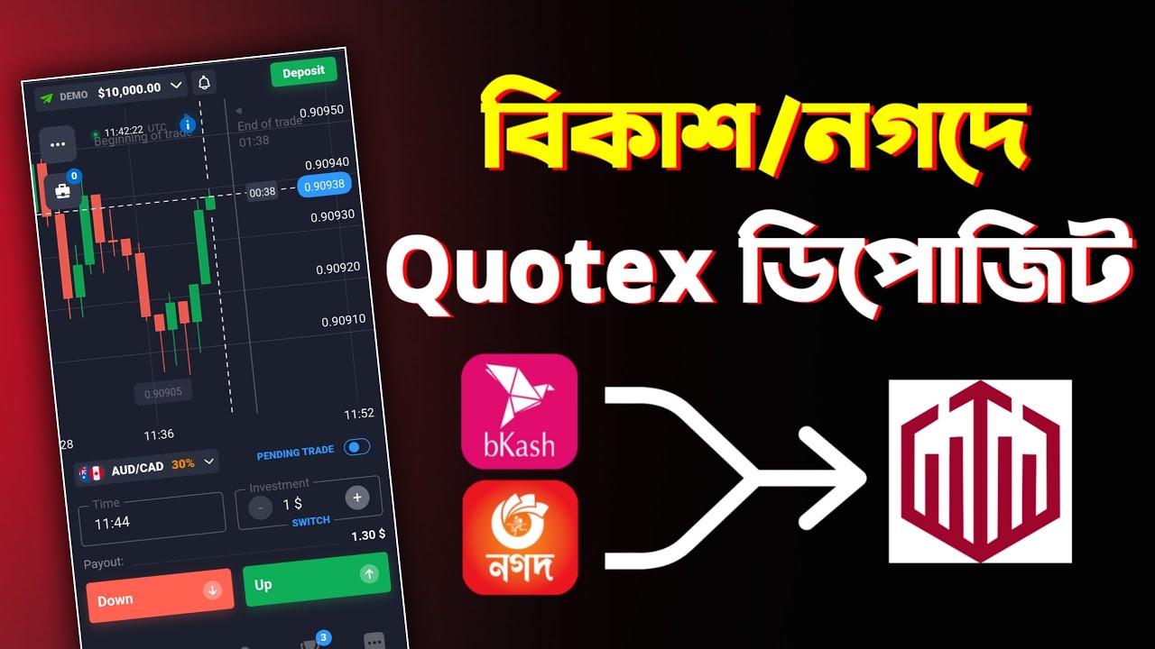 কীভাবে বিকাশ/নগদ দিয়ে Quotex ডিপোজিট করবে || How to Deposit on Quotex using bKash/Nagad