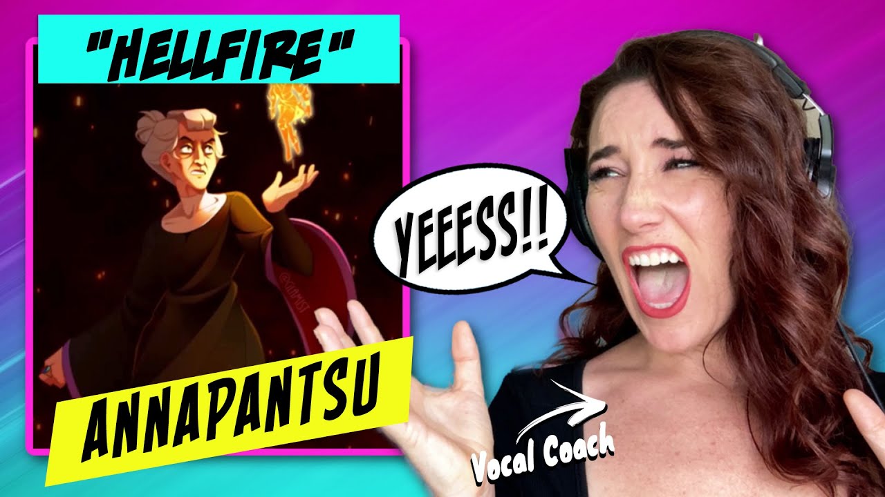 Vocal Coach Reacts Annapantsu - Hellfire | WOW! She was...