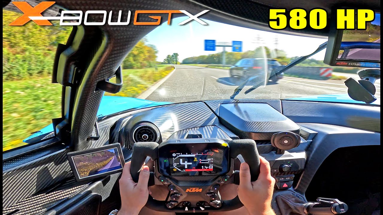 KTM GT XR is the CRAZIEST CAR EVER on the UNLIMITED AUTOBAHN!