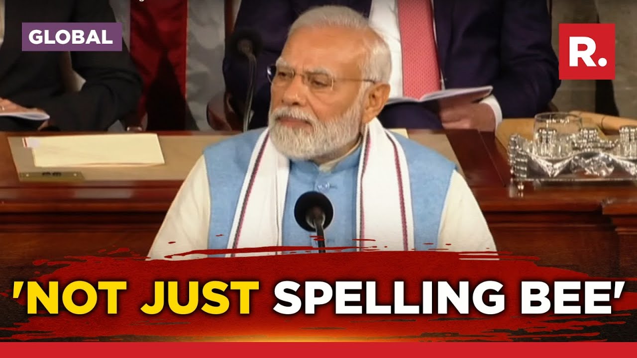 'Indian-Americans brilliant in every field, not just Spelling Bee': PM Modi thrills US Congress