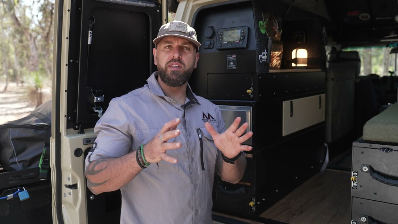 Mission 4x4 Troopy setup , interior fit out and Kitchen Drawer system