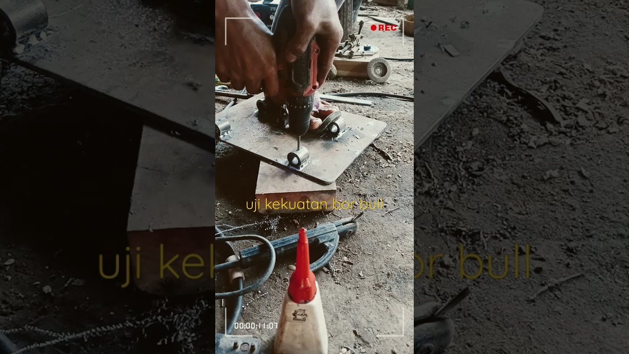 UJI KEKUATAN BOR BULL