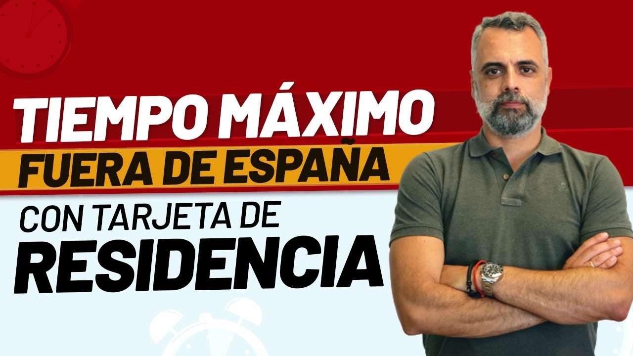 ☝🏼⏰😱 Tiempo máximo fuera de España para no perder la residencia