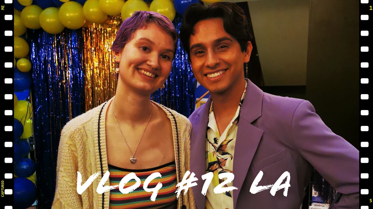 Vlog #12 Meeting Frankie Rodriguez at opening night of Calvin Berger in LA!!