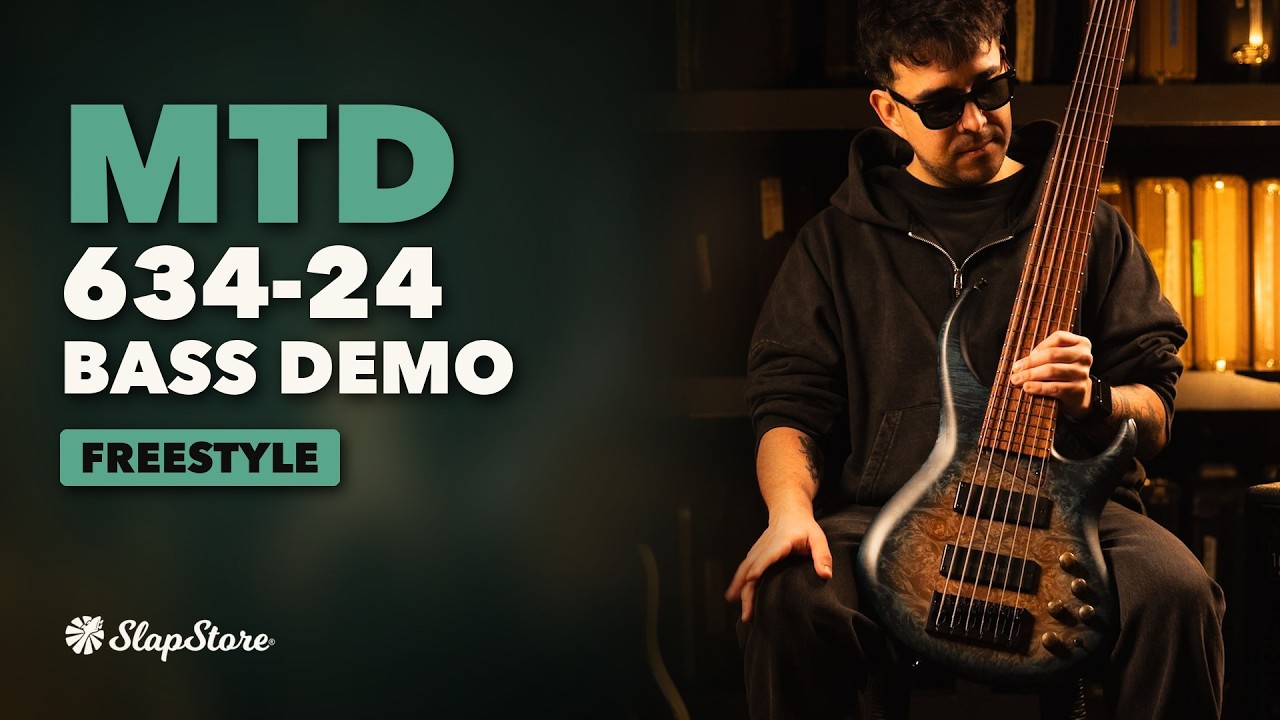 MTD 634-24 Maple Burl Forest Green &ndash; Freestyle | Bass Demo