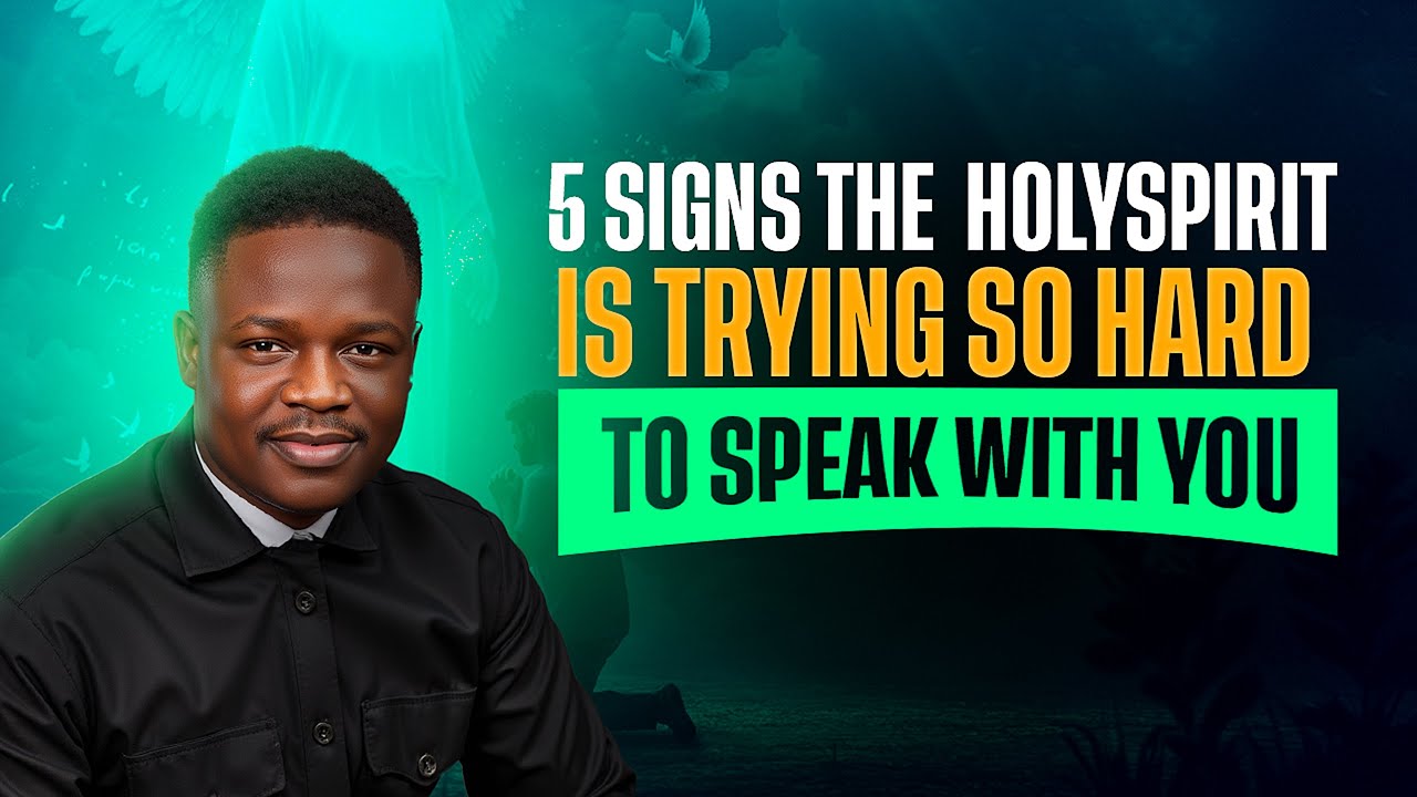 5 Signs The Holy Spirit Is Trying So Hard to Speak to You | See In The Spirit | Joshua Generation
