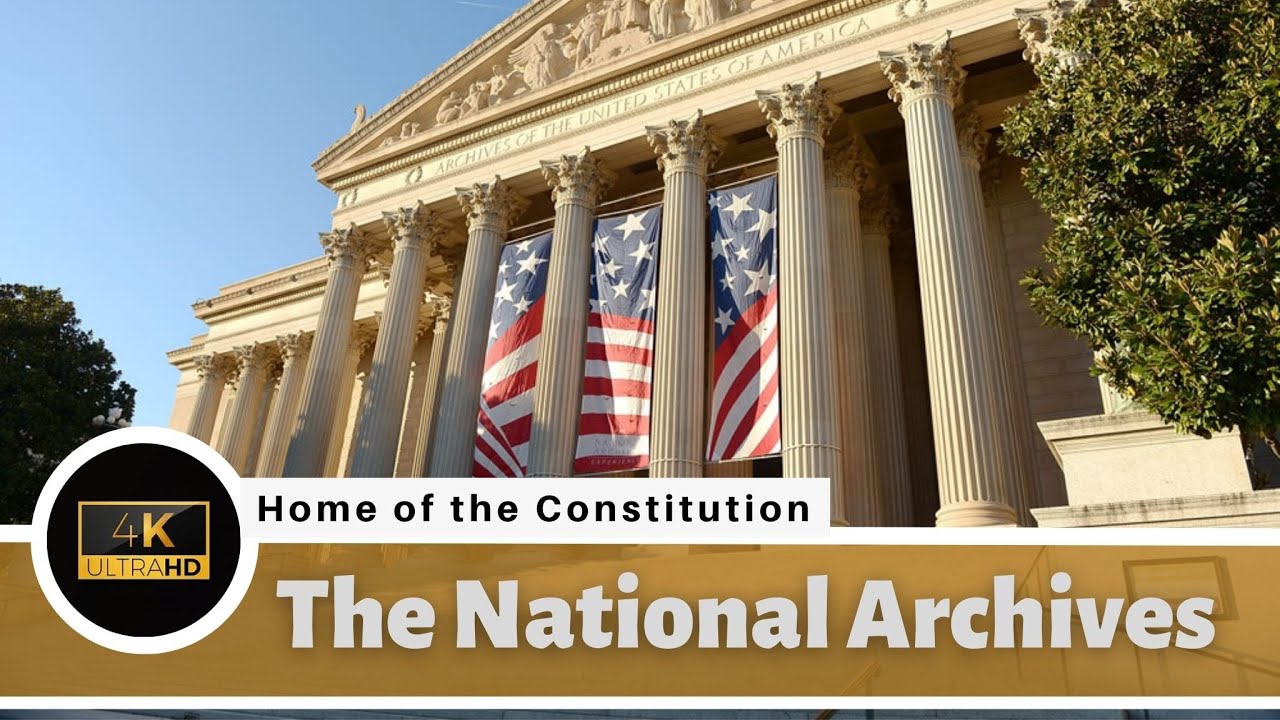 The National Archives Museum - See the Constitution & Declaration of Independence - Washington DC