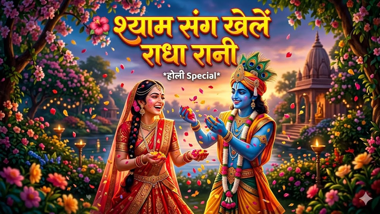 🌺 श्याम संग खेलें राधा रानी | Vrindavan Holi Special 2026 | Superhit Bhajan ✨ | Barsane Wali Holi