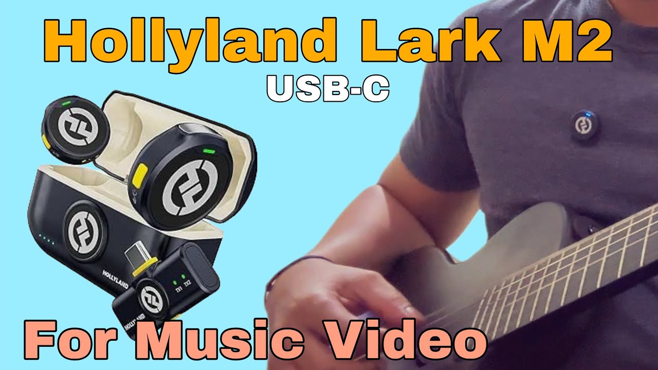Hollyland Lark M2 USB-C For Music Video | Cara rekam video cover akustik