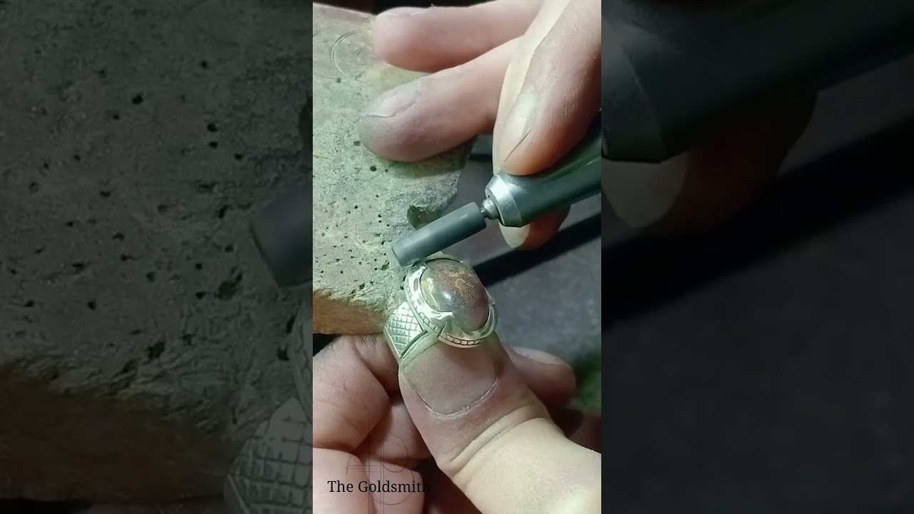 From Raw Stone to King’s Ring من حجر خام إلى خاتم الملوك #viral #youtube #youtuber #yt #explore #fyp