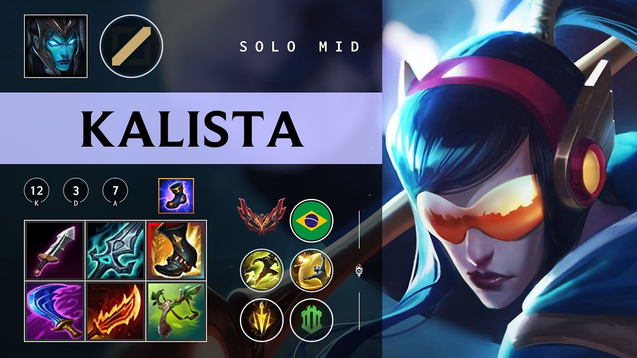 Kalista Mid vs Gragas - BR Grandmaster Patch 26.05