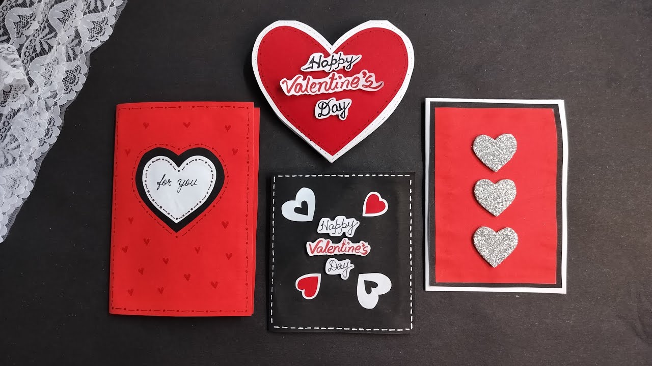 Valentine's Day Card | DIY handmade Valentine's Day Card Making | DIY Valentine's Day Gift Ideas 