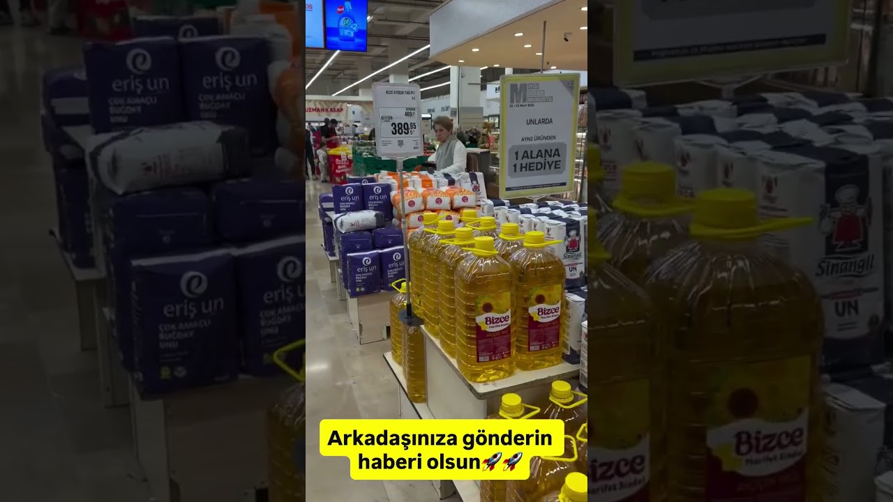 Haberler benden🌸Migros&rsquo;ta mart ayı kampanyaları g&uuml;mb&uuml;r g&uuml;mb&uuml;r başlıyor #shorts #migros #indirim