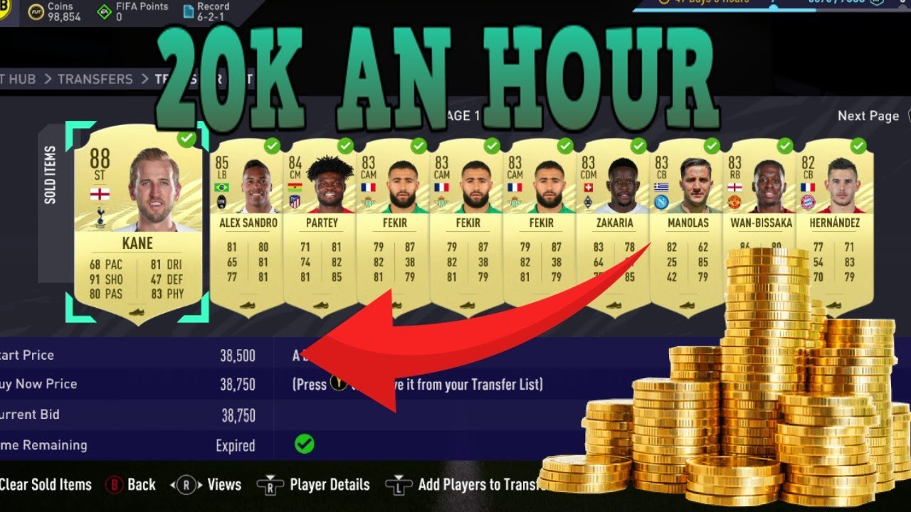FIFA 21 TRADING:MAKING 20K AN HOUR EASY PLAYERS TO TRADE WITH:FIFA 21 ULTIMATE TEAM!!