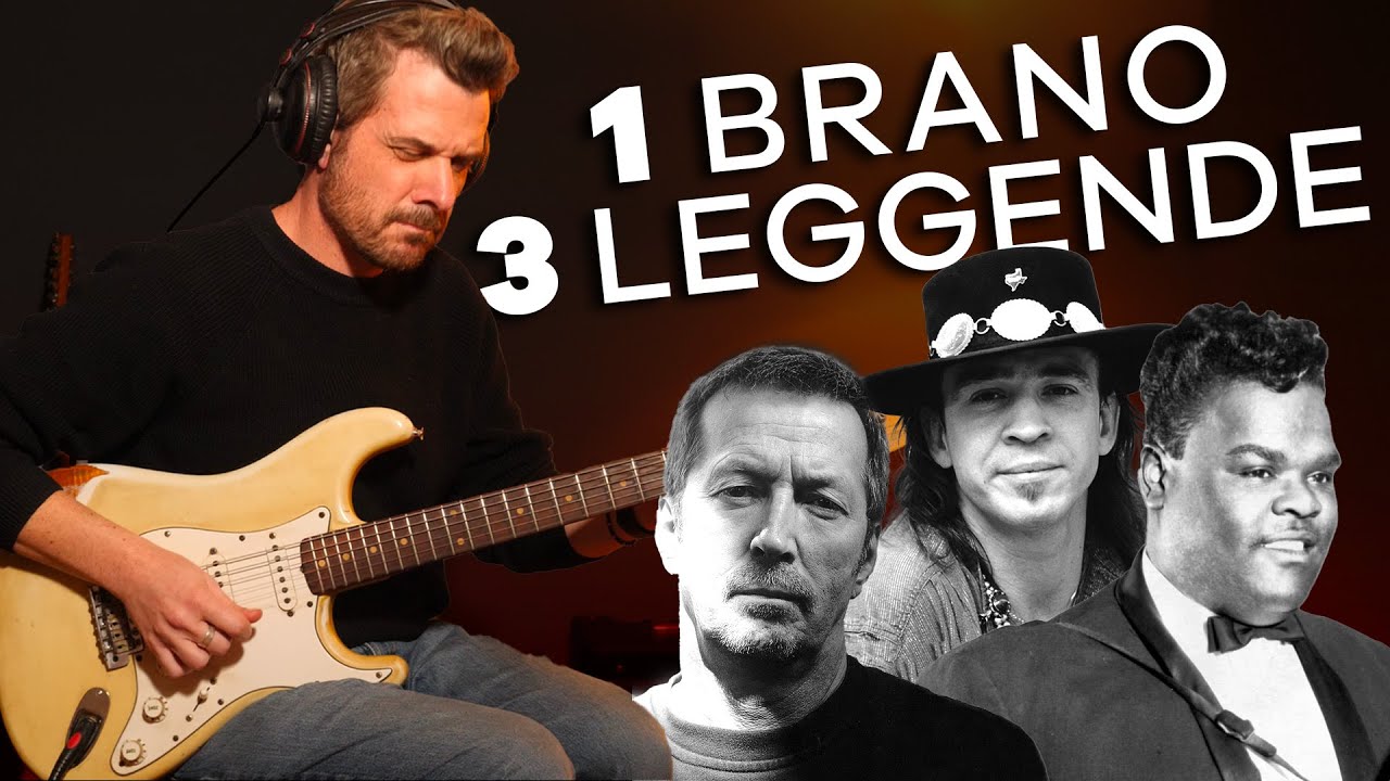 S.R.VAUGHAN Vs F. KING Vs E. CLAPTON | Stesso Blues, 3 Versioni Devastanti | Hideaway (F.King)