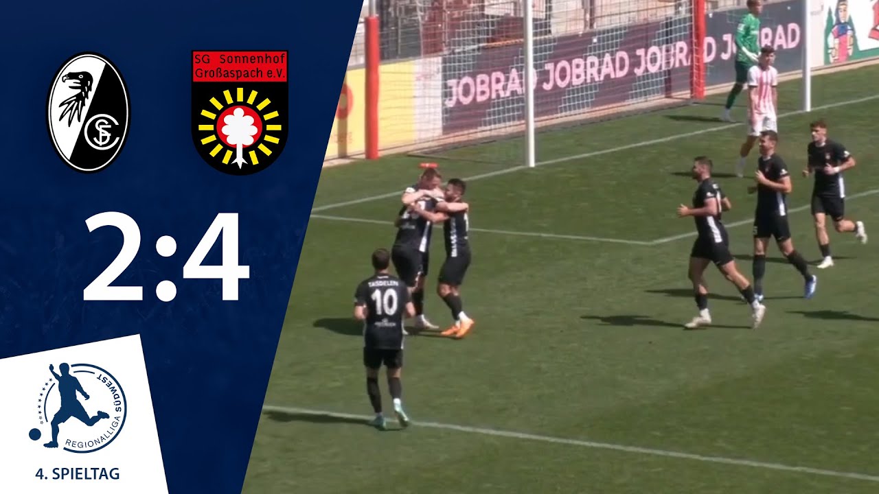 Zurück in der Spur | SC Freiburg II - SG Sonnenhof Großaspach | 4. Spieltag RLSW