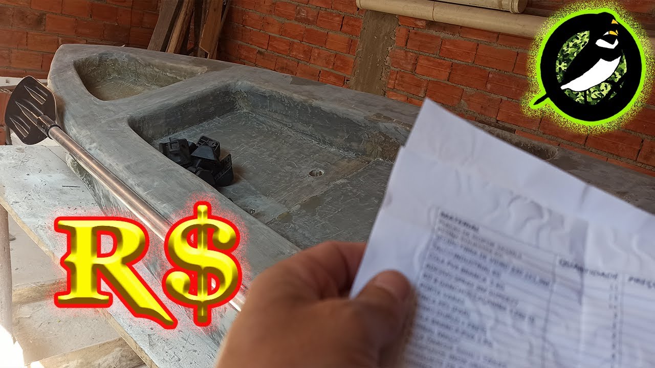 CAIAQUE DE ISOPOR 9 - materiais e valores gastos