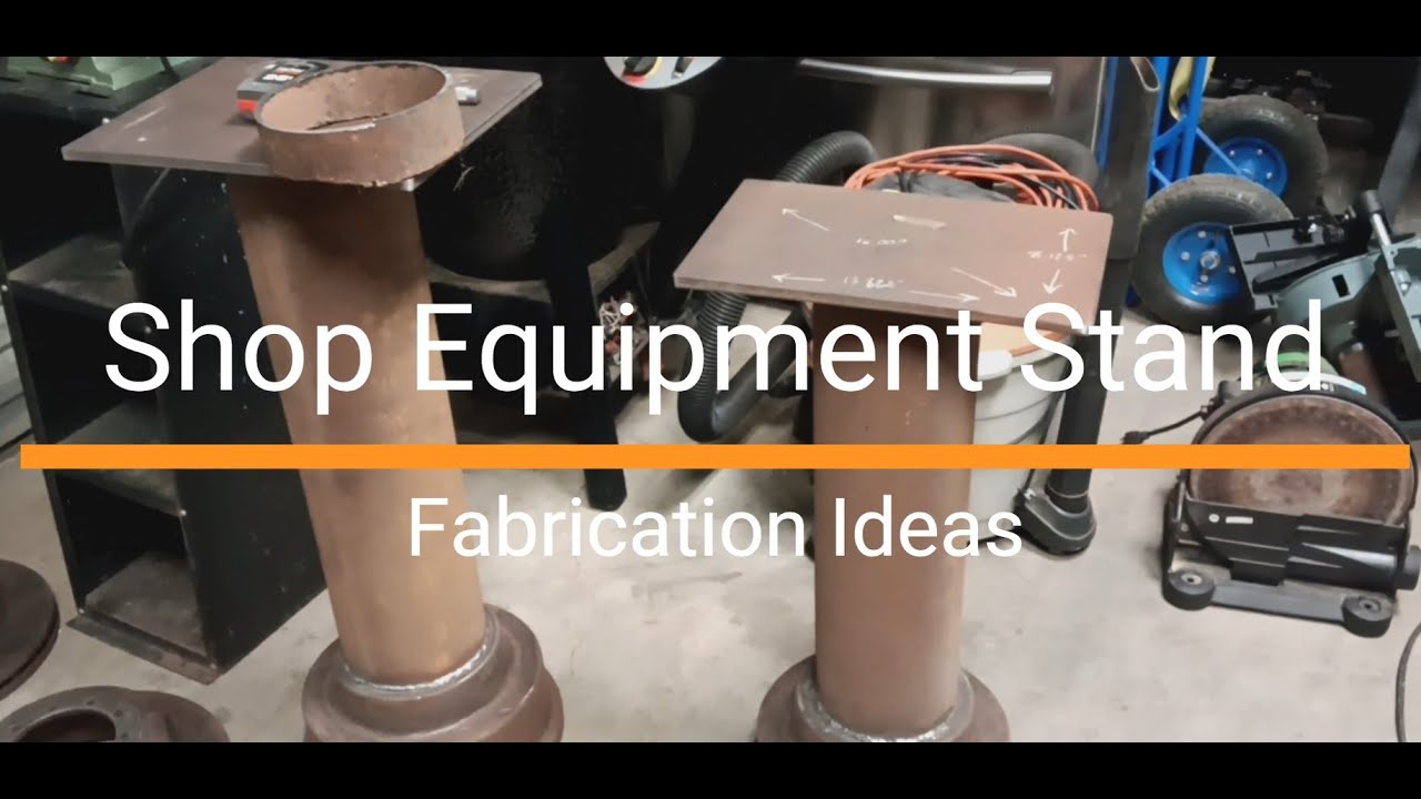 Shop Grinder and Equipment Stands