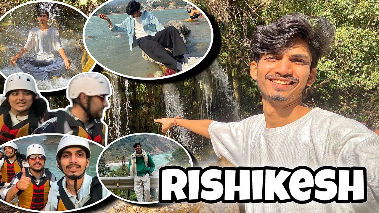 Rishikesh Trip 🤩 | Temples , Bridges & Mountain View | Travel Vlog 