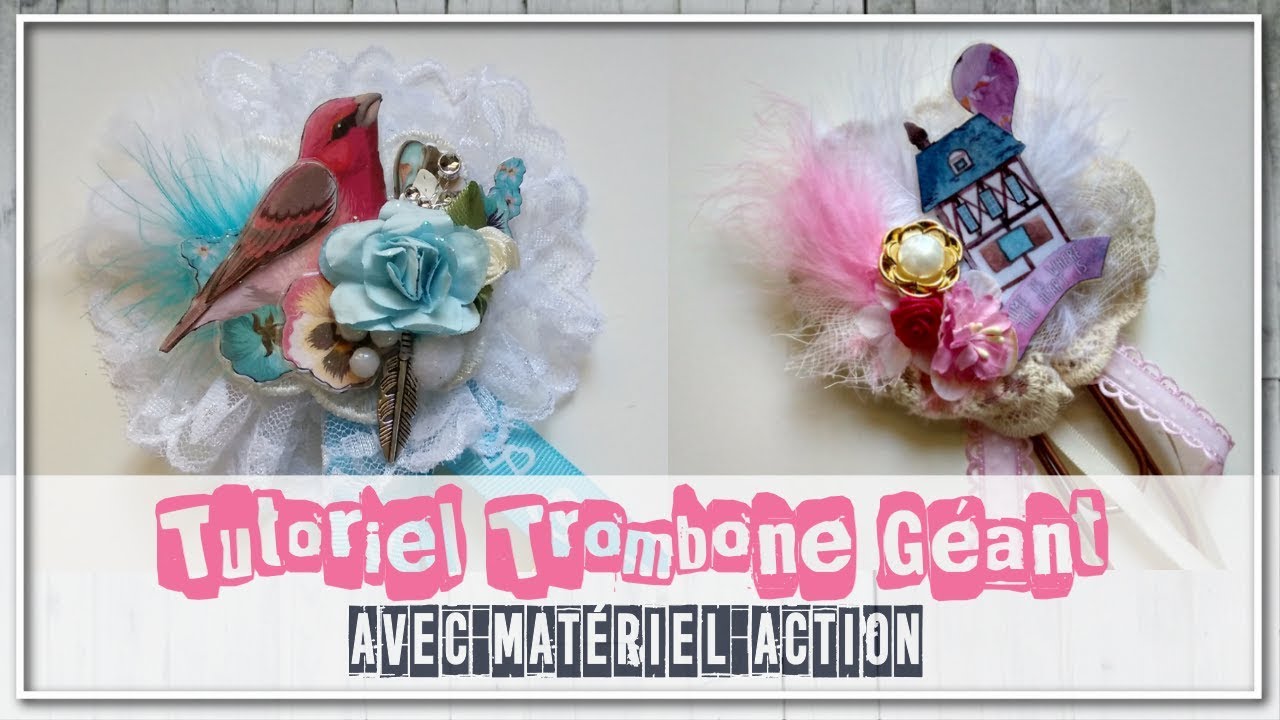 [TUTORIEL] Trombone (PaperClip) Géant avec Matériel Action