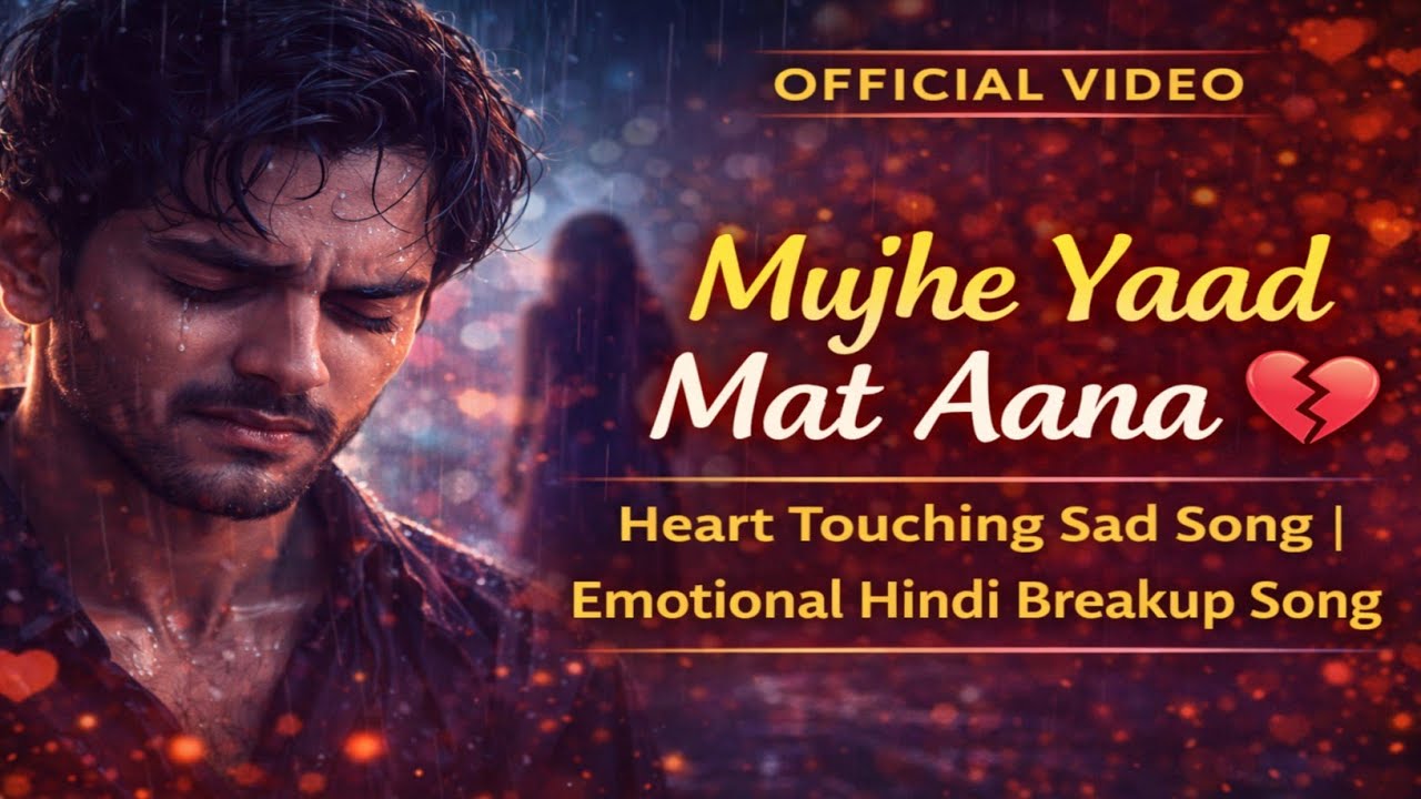 Mujhe Yaad Mat Aana 💔 | Heart Touching Sad Song | Emotional Hindi Breakup Song